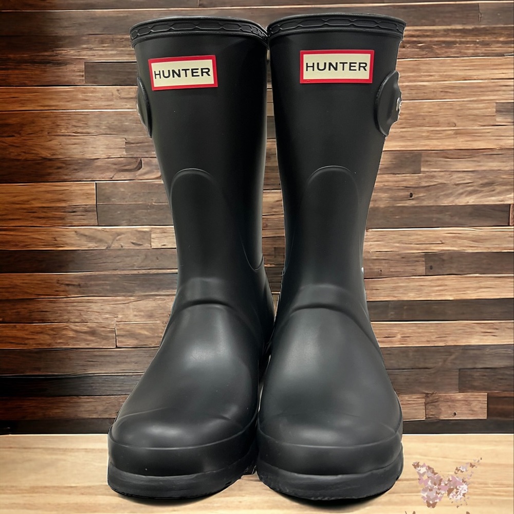 NWT Hunter Original Short Adjustable Rain Boot size 6